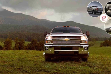 2015 Chevrolet Silverado 3500 HD   Front