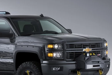 Download Chevrolet Silverado Black Ops Concept Wallpapers For iPhone 4