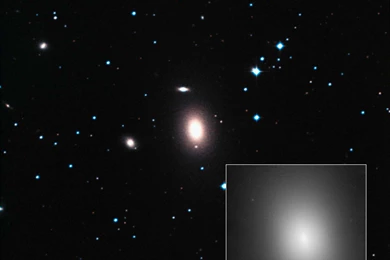 Supermassive Black Hole Found In Unlikely Cosmic Backwater ...