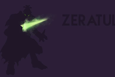 Made A Minimalist Zeratul Wallpaper. : Heroesofthestorm