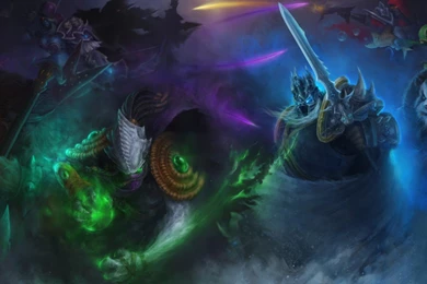 Download Wallpapers Zeratul, Chen, Arthas, Sylvanas, Diablo ...