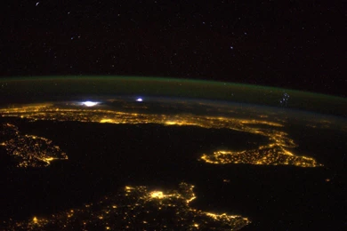 Mediterranean, Pleiades And Storm