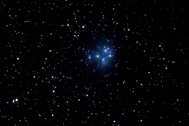 Amber Filter Pleiades Star Cluster   Pics About Space