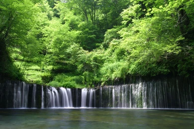 Japan Water Falls Desktop Backgrounds HD 1920x1200