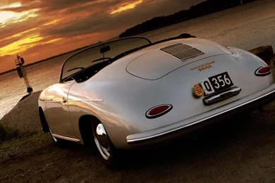 PORSCHE 356 A 1600 SUPER SPEEDSTER WALLPAPER   (