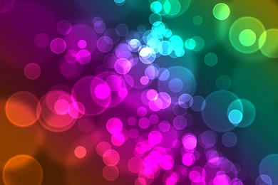 Colorful Blurry Circles