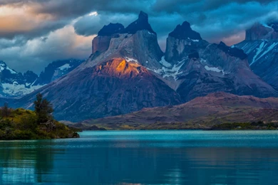 Download Wallpapers 1024x1024 Landscape, Argentina, Mountain, Lake ...