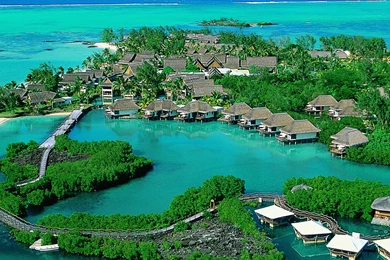 Download Wallpapers 2048x2048 Ocean Hotel, Exotic, Holiday, Nature ...