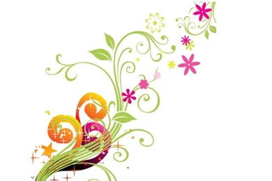 Wallpapers Flower Draw Free Flowers And Vines The 1024x768 ...