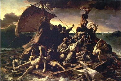 My Free Wallpapers   Artistic Wallpapers : Gericault   Medusa