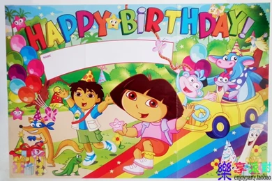 Aliexpress.com : Buy Kid Birthday Party Decoration Wallpapers ...