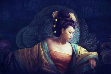 GEISHA WALLPAPER   (