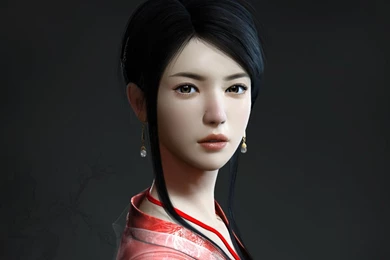Geisha Resting Wallpapers