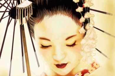 Geisha By Luciole On DeviantArt