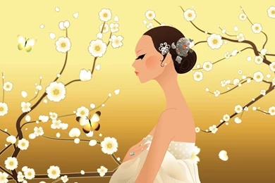 Geisha Relaxing Wallpapers