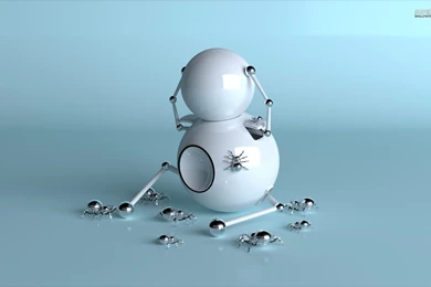 Spider Attack, Robot, 3d, 1920x1200 Wallpapers And Free Stock Photo