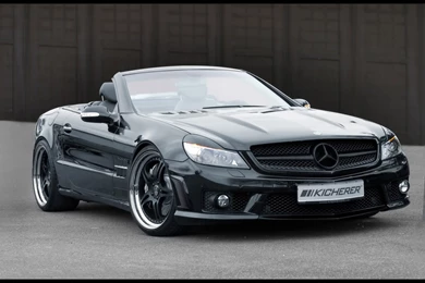 2009 Kicherer Mercedes Benz SL 63 RS   Front Angle Topless ...