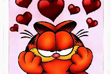 Garfield Of Hearts Wallpapers For FB Cover   Cartoons Wallpapers