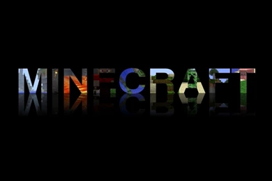 Video Games Typography Minecraft (2560x1440)