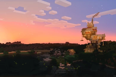 Download 2560x1440 Minecraft The Burrow Wallpapers