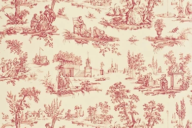 Elegant Toile Wallpapers Ideas