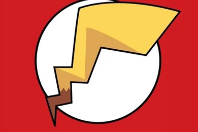 Flash Superhero Pikachu Pokemon Abstract Simple Wallpapers