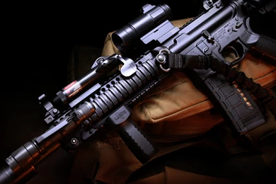 Download Wallpapers 2048x2048 Weapon, M4, Assault Carbine, Gun ...