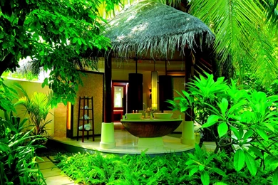 Beautiful Small Houses Wallpapers With Natural Green Plant Idea ...