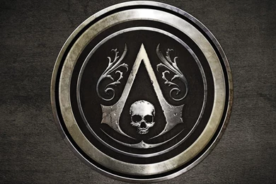 Skulls, Assassins Creed, Logos, Black Flag :: Wallpapers
