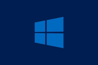 Blue Minimalistic Metro Windows 8 Dark Clean Logo Wallpapers