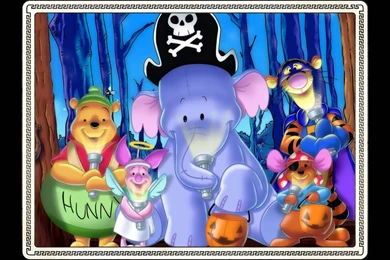 Disney, Wallpaper, Halloween, Treaters, Trick (