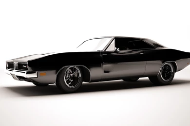 Dodge Charger 1969 With Blower   Image