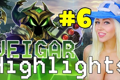 Tara Babcock Games   PIKACHU HYPER CARRY!   Veigar Highlights