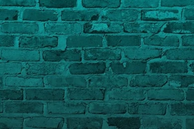 iPhone Backgrounds Bricks Aqua Teal Turquoise