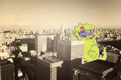 Reptar In Tokyo By Nopro555 On DeviantArt