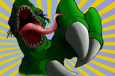 Reptar COLOR By Am cravioto On DeviantArt