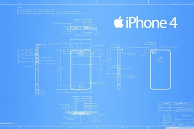 iPhone 4 Blueprint HD Desktop Wallpapers : High Definition