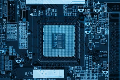 Download Wallpapers 3840x1200 Chip, Computer, Microchip, Processor ...