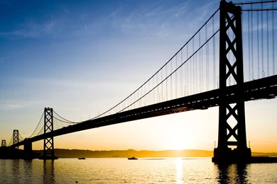 Oakland Bay Bridge iPad Wallpapers Download