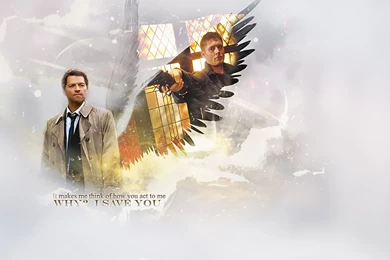 Dean & Castiel   Supernatural Wallpapers (9939122)   Fanpop