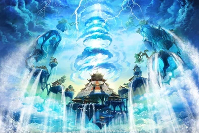 Blue Fairyland   Flikie Wallpapers