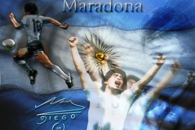 Wallpapers For Windows Vista, Maradona Argentina