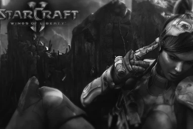 B+W Sarah Kerrigan Wallpapers By MowCroft On DeviantArt