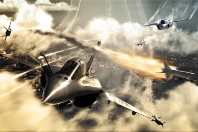 Digital Art Of Aeroplane Games Wallpapers