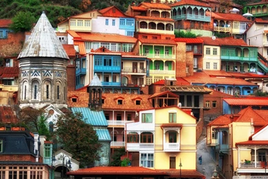 Georgia, Tbilisi HD Desktop Wallpapers : Widescreen : High ...