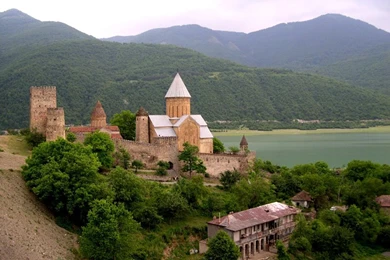 Wallpapers Castles Georgia Cities Image