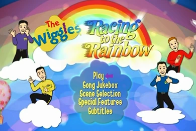 Racing To The Rainbow (DVD Menu)   Wigglepedia   Wikia