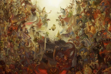 Video Games, Shin Megami Tensei, Odin, Raphael, Artwork, Beelzebub ...