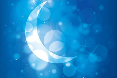 Moonlight Night Blue Backgrounds   Free Vector