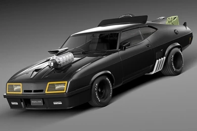 3D Model Ford Falcon 1973 MadMax Interceptor At 3DExport.com YouTube